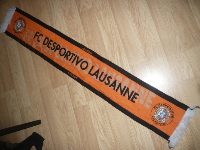 Fular al Echipei Fotbal FC Desportivo Lausanne - firma Lacatoni L=130cm