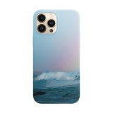 Husa compatibila cu Apple iPhone 14 model Ocean waves, Silicon, TPU, Viceversa