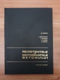 REZISTENTELE SI DEFORMATIILE BETONULUI - Avram