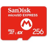 Card de memorie SanDisk pentru Nintendo Switch 2 Mario Logo, 256 GB, Rosu