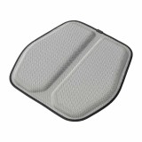 Perna de sezut ergonomica cu gel 46x46 cm, gri, pentru birou si masina