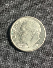 Moneda One Dime 1989 USA