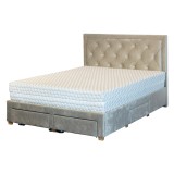 Cumpara ieftin Saltea cu arcuri impachetate individual, Neptun Memory Pocket Comfort 140x200x30cm, 7 zone de confort, spuma poliuretanica HR, memory foam 4 cm, husa