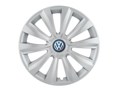 Set 4 capace roti Delta cromat R15 pentru gama auto Volkswagen foto