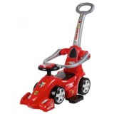 Masinuta Impins Copii Moni F1 Prince 3 in 1 cu Maner, Suport Picioare, Spatiu Depozitare, Bara Protectie, 1-3 Ani, Max 20 Kg