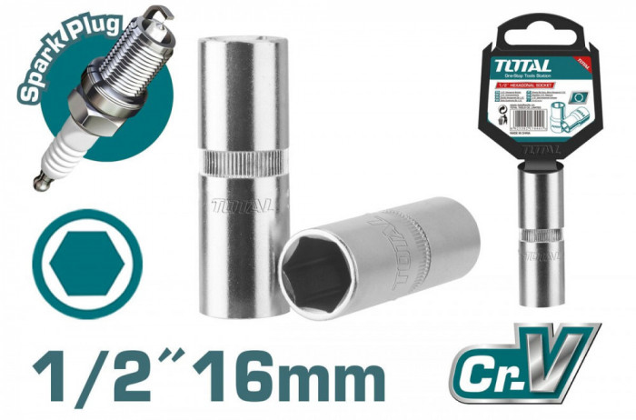 TOTAL - CHEIE DE BUJII - 16MM (INDUSTRIAL) PowerTool TopQuality