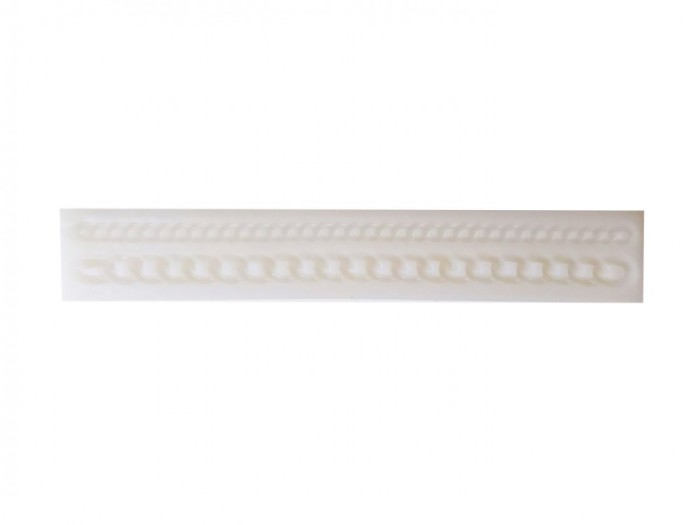 Matrita silicon pentru fondant, Lantic, Alb, 27 cm, 370COF