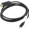 Cablu adaptor DisplayPort USB 1,8m negru