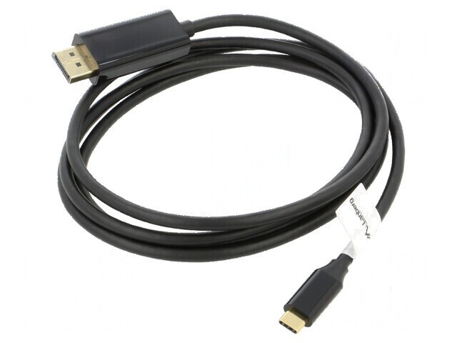 Cablu adaptor DisplayPort USB 1,8m negru