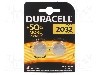 Baterie moneda, 3V, litiu, DURACELL - DR2032 B2