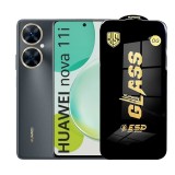 Folie de Protectie pentru Huawei Nova 11 i, TEO, Sticla Securizata ESD, Margini Negre, Rezistenta la Zgirieturi, Antistatica, 0.35 mm, Transparenta