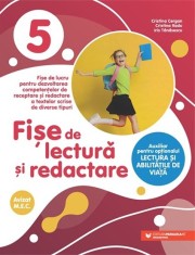 Fise de lectura si redactare. Clasa a V-a - Paralela 45 foto