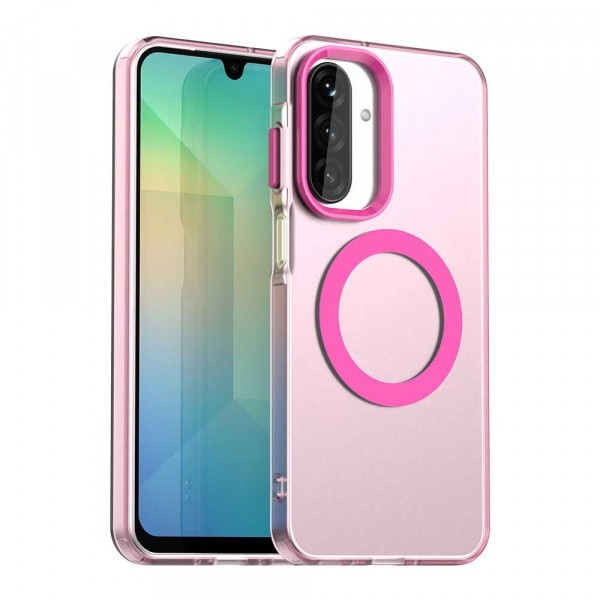 Husa MagSafe pentru Samsung Galaxy A26 A266, Techsuit, CandyCase, Roz