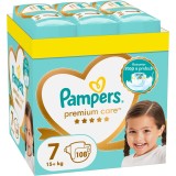 Scutece Pampers Premium Care XXL Box Marimea 7, 15kg+, 108 buc