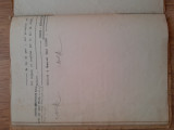 Act notarial Melun Franta 1927 document act vechi