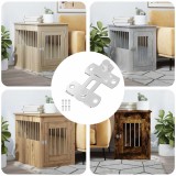 vidaXL Yale pentru ușă 423 pcs Argintiu 70 x 8 mm Oțel 864754