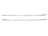 Ornament grila fata Peugeot 301, 01.2013-01.2017, fata, crom