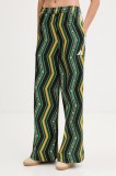 adidas pantaloni de trening x Farm Rio culoarea negru, cu imprimeu, JL8615