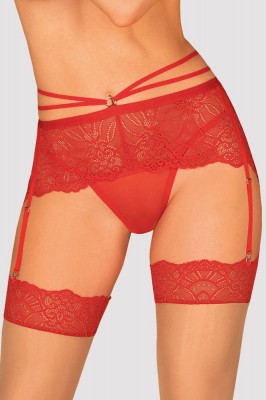 Eross portjartier Lace M Red foto