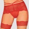 Eross portjartier Lace M Red