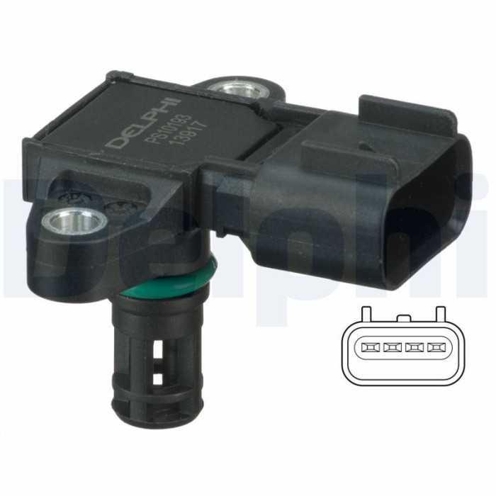 DELPHI PS10193 Senzor, presiune galerie admisie