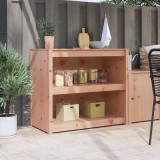 vidaXL Dulap de bucătărie Maro 106 x 55 x 92 cm lemn masiv de duglas