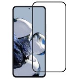 Folie Sticla Xiaomi 12T / 12T Pro 111D, Protectie Ecran, Transparenta, Sticla Securizata Neagra