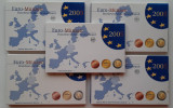 Colectie completa monede euro Germania 2005 - Proof - B 3836