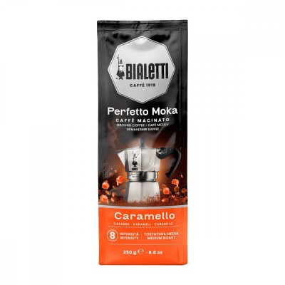 Cafea macinata Bialetti Perfetto Caramello Moka 250g foto