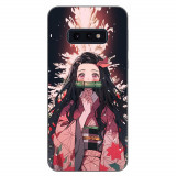 Husa compatibila cu Samsung Galaxy S10e Silicon Gel Tpu Model Demon Slayer Nezuko