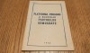 PLATFORMA-PROGRAM A BLOCULUI PARTIDELOR DEMOCRATE - 1946, 30 p.