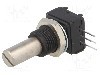 Potentiometru axial, cermet, 5k&Omega;, 1W, VISHAY - 249FGJS0XB25502KA