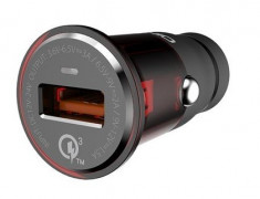 Incarcator Auto LDNIO C304Q Qualcomm Quick Charge 3.0 + Cablu Lightning IOS Apple foto