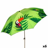 Umbrelă Aktive 200 x 210 x 200 cm 200 x 215 x 200 cm (6 Unități)
