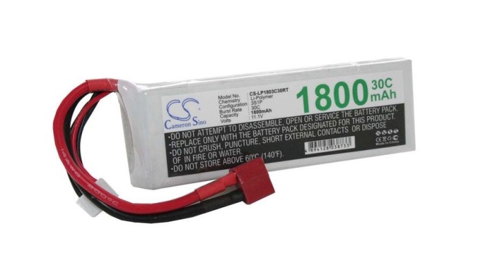 Instrument de modelism VHWB, baterie RC - 1800 mAh 11.1 V Li-polimer, T-System AWG14