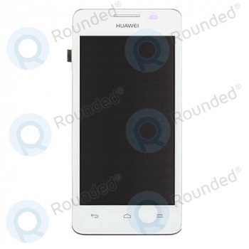 Modul display Huawei Ascend G510 lcd+digitizer alb foto