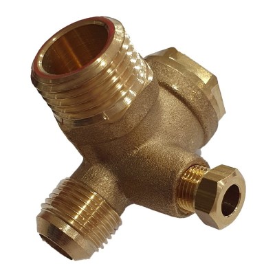 Supapa de sens 1/2M-3/8M pentru compresor foto