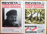 Revista Magazin, 6 numere, numerele 2, 5, 6, 7, 9, 10 / 1989, Tel Aviv, Israel, in limba romana