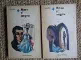 Stendhal - Rosu si negru, 2 vol. (Editia: 1970)