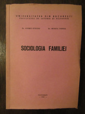 A. Stanoiu , M. Voinea -SOCIOLOGIA FAMILIEI foto