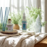 Set Cadou , zDimineata Senina, , Lumanare Parfumata SpiriduE Love Alba, Momente Citrus Aura 50 ml Amigo Fresh Citrus Aura 70 ml