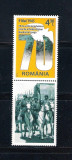 ROMANIA 2015 - ZIUA VICTORIEI, 70 DE ANI - VINIETA 2, MNH - LP 2065a, Nestampilat