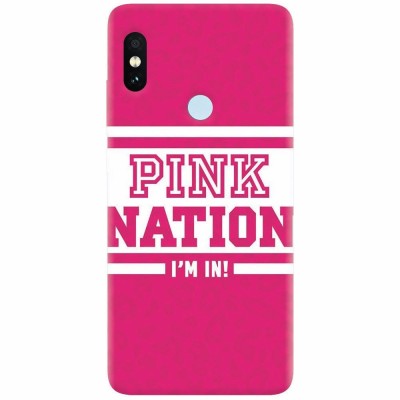 Husa silicon pentru Xiaomi Redmi S2, Pink Nation foto