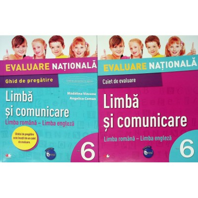 Evaluare nationala Limba romana &amp;ndash; Limba engleza clasa a VI-a + caiet de evaluare foto