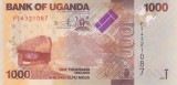 Bancnota Uganda 1.000 Shilingi 2022 - P49 UNC