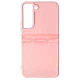 Husa Silicon Samsung Galaxy S22 Pink Sand, High Copy, Calitate Premium