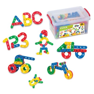 SET CONSTR. PUZZLE CLICK CLICK, 96 PCS foto