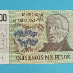 Argentina 500.000 Pesos 1980 'Fundacion de Buenos Aires' UNC serie: 71.197.177A