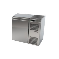 Frigider bar tip tejghea inox cu cuva-1usa