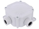 Cutie conexiuni PAWBOL IP67 pentru perete, Poliamida, 97x97x47mm, PG21, Cod A.0036 / PW-A.0036